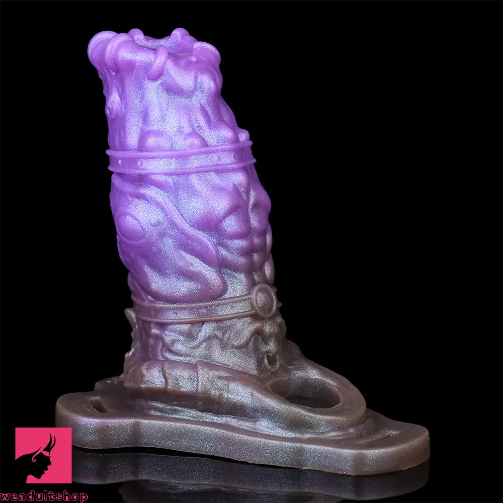 5.07in Dragon Beast Creature Fantasy Hollow Silicone Cock Dildo Sleeve