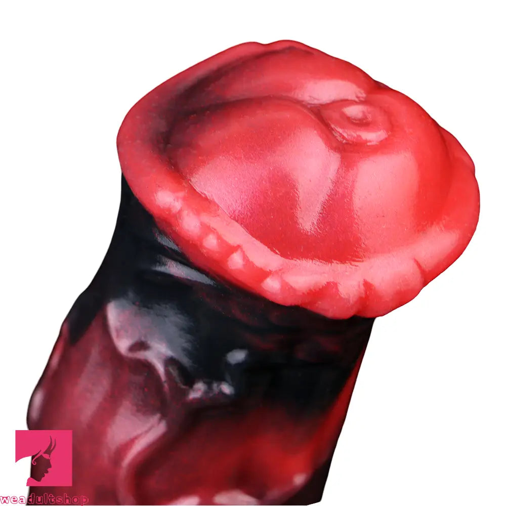 6.18in 7.01in 7.95in Horse Knot Animal Soft Dildo Sleeve Penis Extender