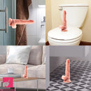 7.68in Realistic Dildo Female Vagina G-spot Stimulator Vaginal Massager