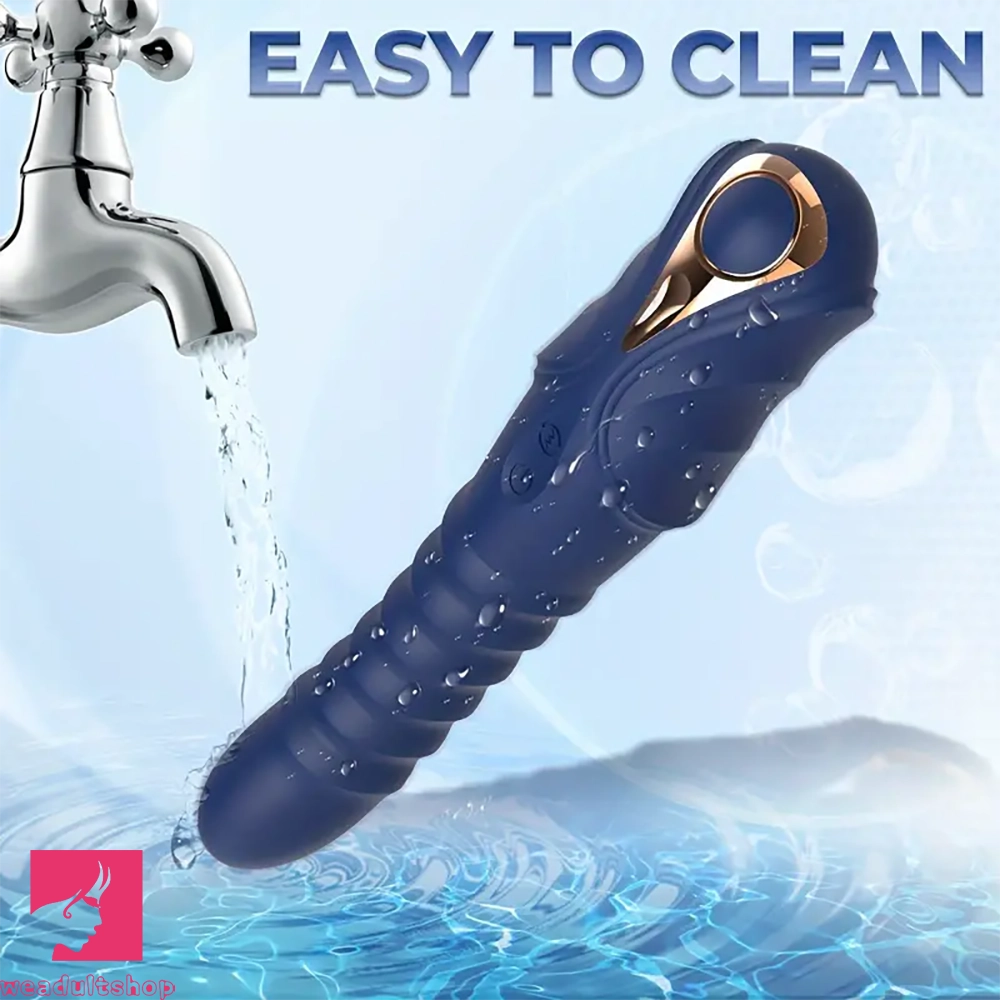 9.05in Thrusting Vibrating Silicone Vibrator Anal Dildo For Vaginal G 9.05in Thrusting Vibrating Silicone Vibrator Anal Dildo For Vaginal G