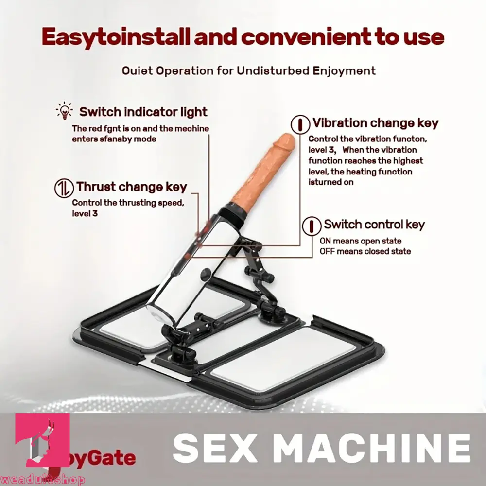 Extreme Dildo Machine Multi-speed Multi-angle Thrust Toy With Accessories