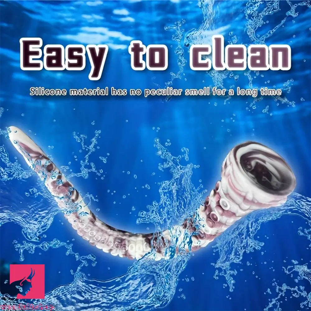 18.11in 19.68in 22.04in Super Long Deep Sea Octopus G Spot Fantasy Dildo