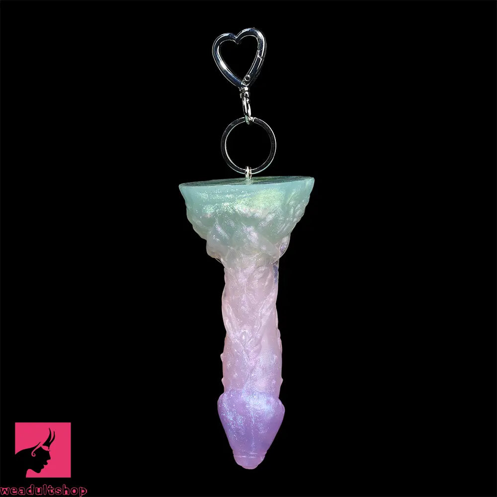 4.6in 4.8in 6.14in 7.61in 8.34in Silicone Fantasy Octopus Dildo Cock Pendant