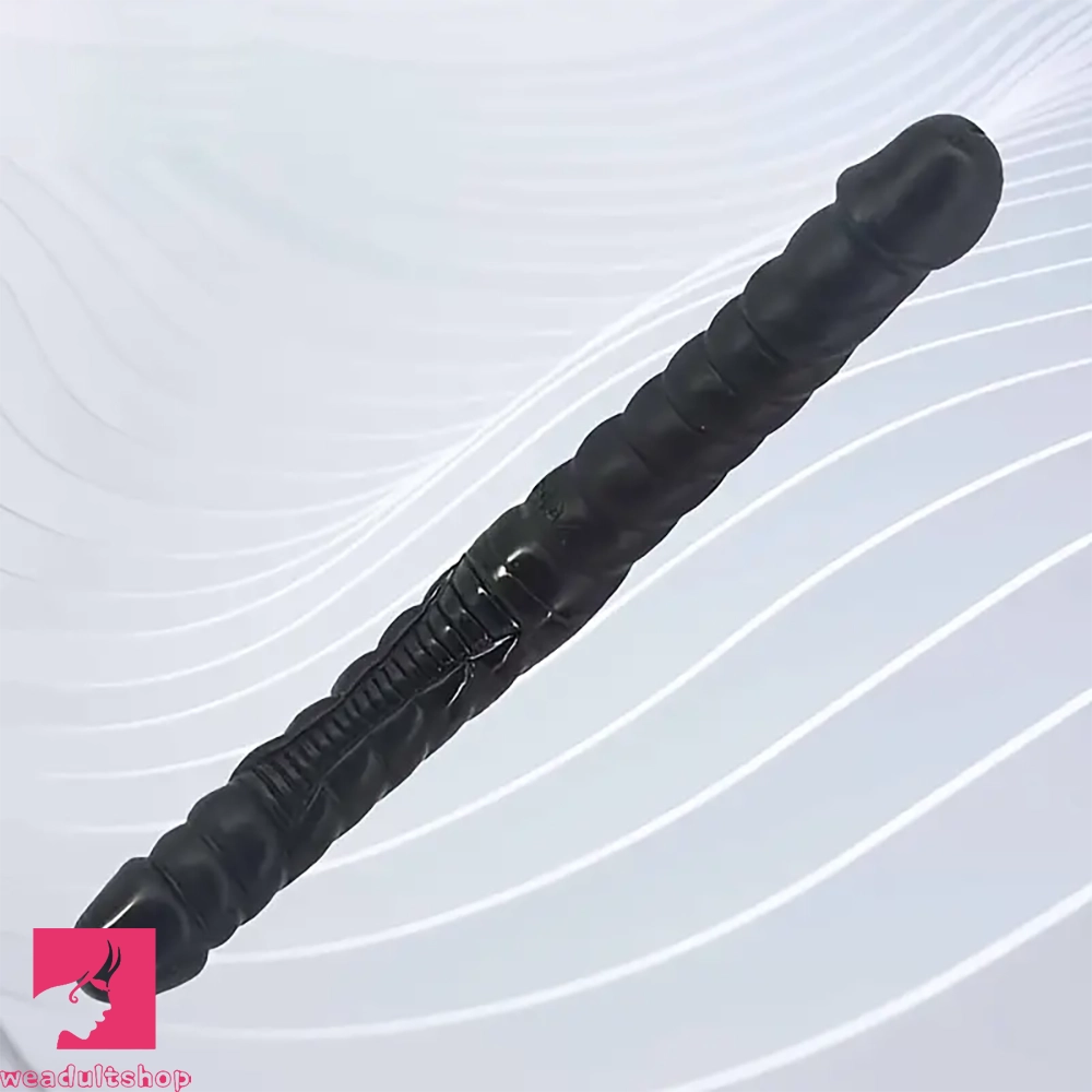 16.5in Super Long Double Head PVC Cock Dildo For G Spot Love