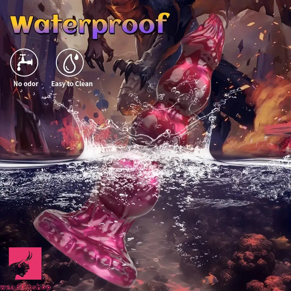 8.38in 10.51in 11.81in Liquid Silicone Knot Animal Soft Fantasy Dildo For Sex