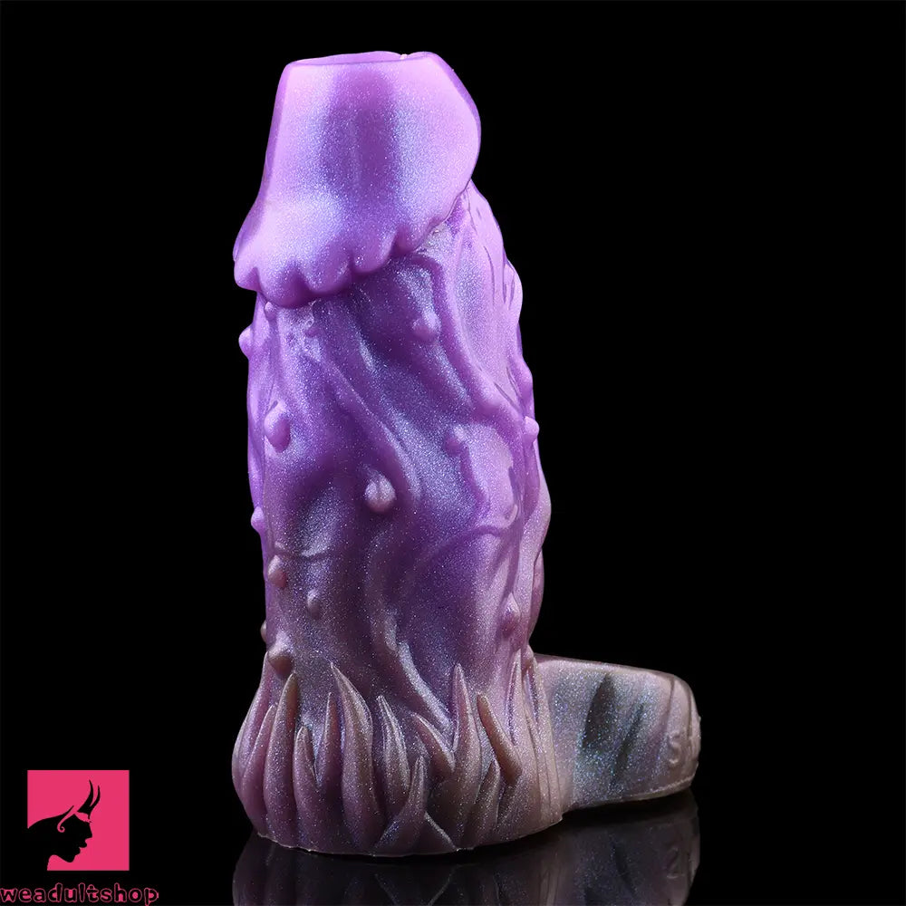 5.78in Beast Creature Fantasy Hollow Dildo Sleeve For Cock Enlargement