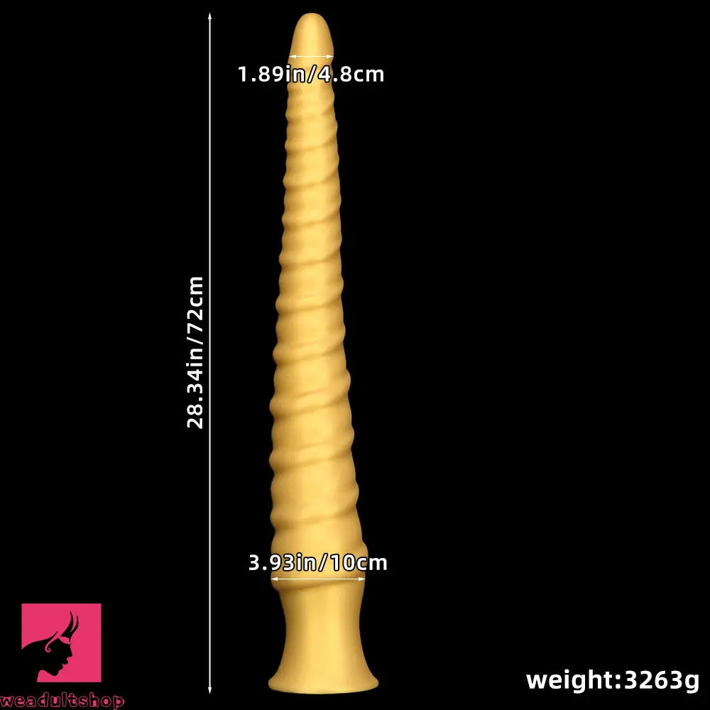 29.34in Extra Long Large Silicone Thread Soft Dildo Masturbator For Sex