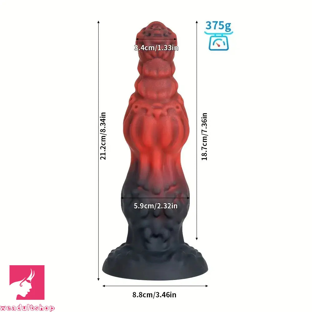 8.34in 9.6in 10.78in 12.12in 13.97in Thick Monster Odd Big Intimate Dildo