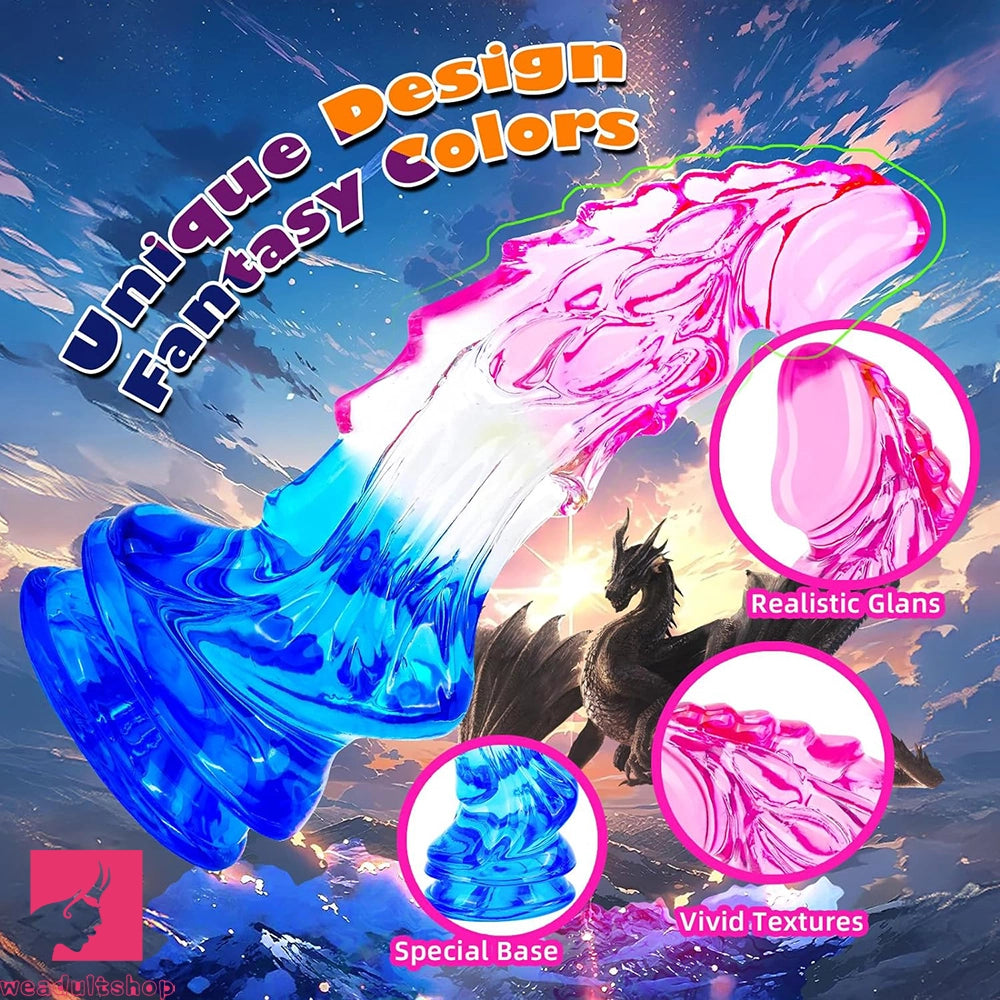 8.7in Dragon Big Dildo Anal Sex Toy For Women Female Clit Masturbator