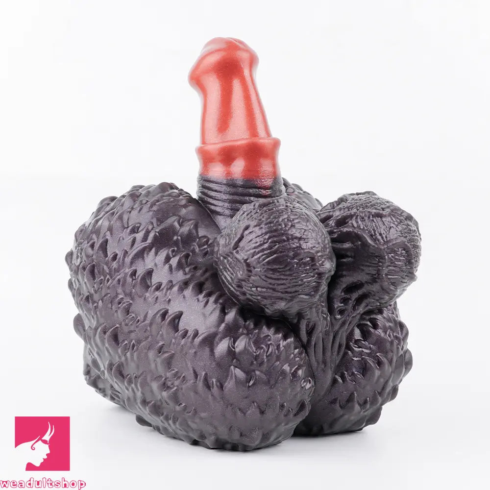 8.07in Monkey Penis Silicone Dildo Big Ass Masturbator For Sensory Love