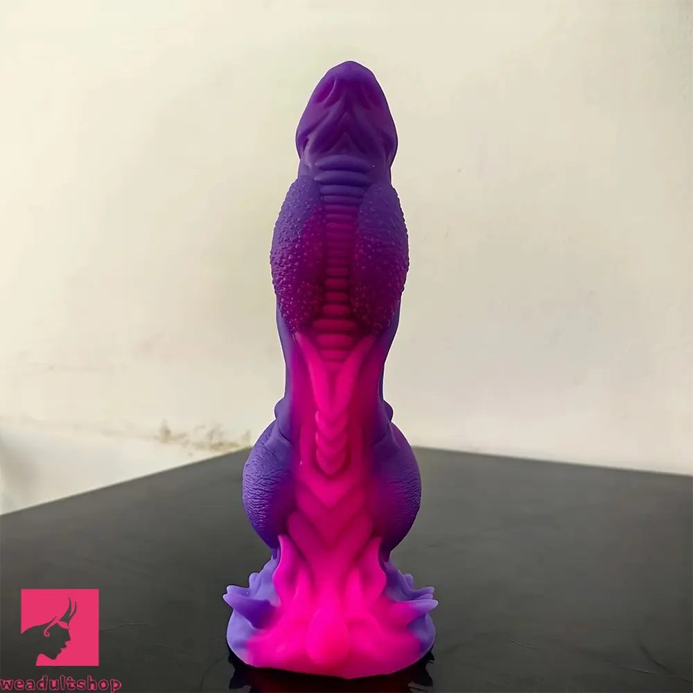 9in Soft Monster Silicone Big Spiked Odd Clit Dildo Prostate Massager