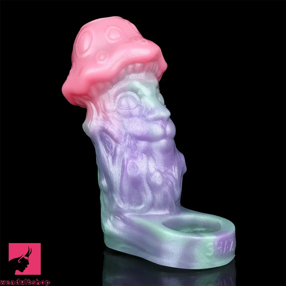 4.44in Spore Bloom SHAZ-3016 Fantasy Hollow Dildo Cock Sleeve Extension