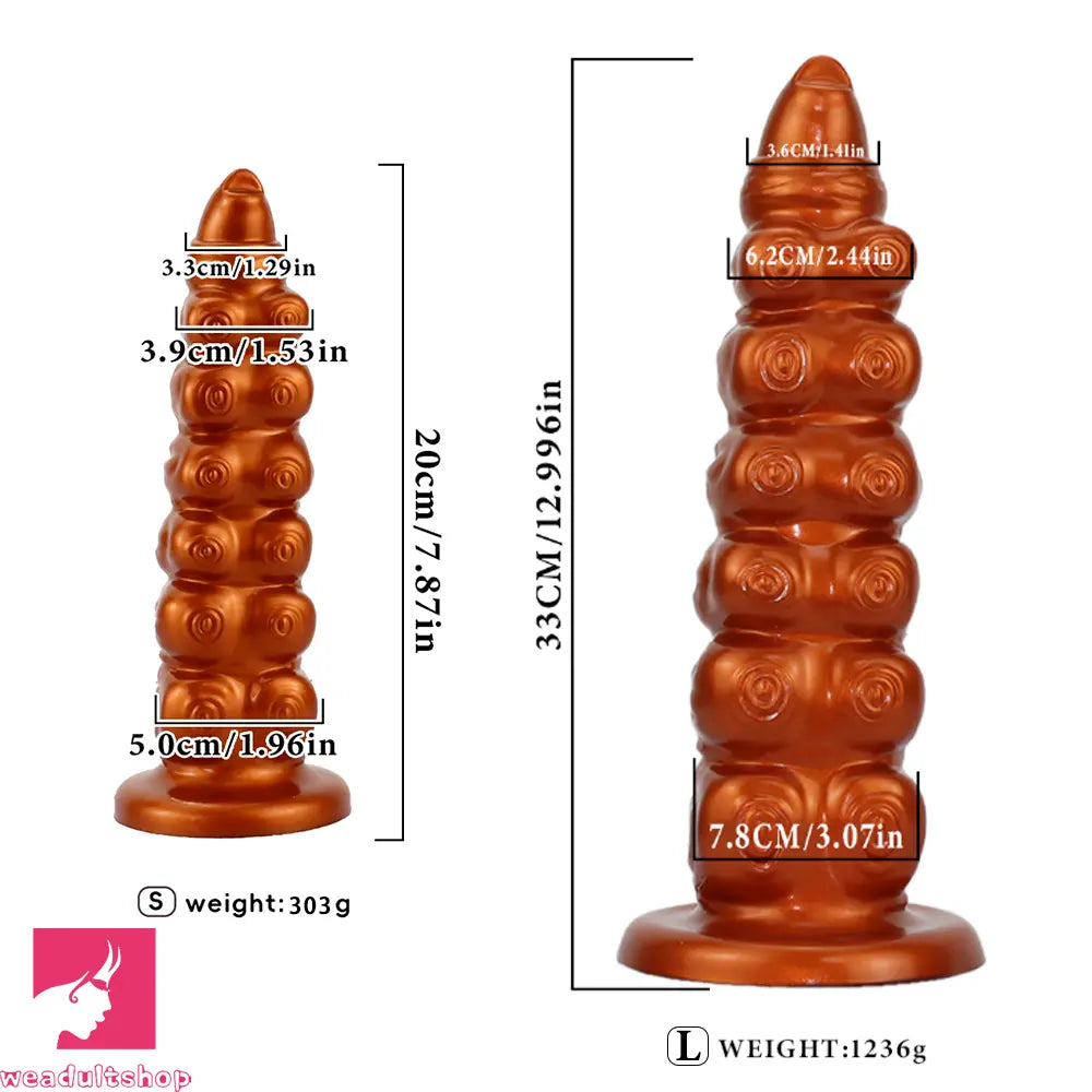 7.87in 13in Octopus Tentacle Silicone Big Odd Dildo For Deeper Stimulation