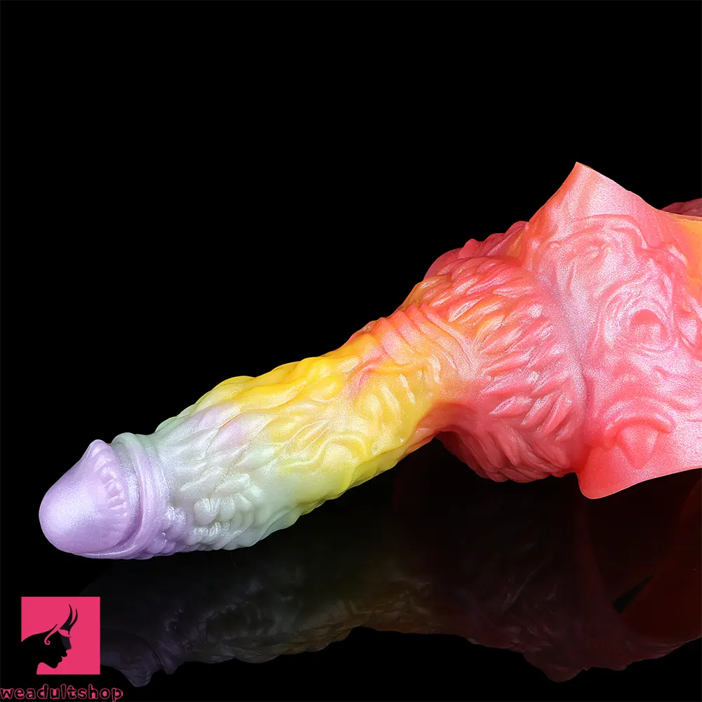 9.17in Monster Fantasy Silicone Soft Strap on Hollow Dildo Panty Cock