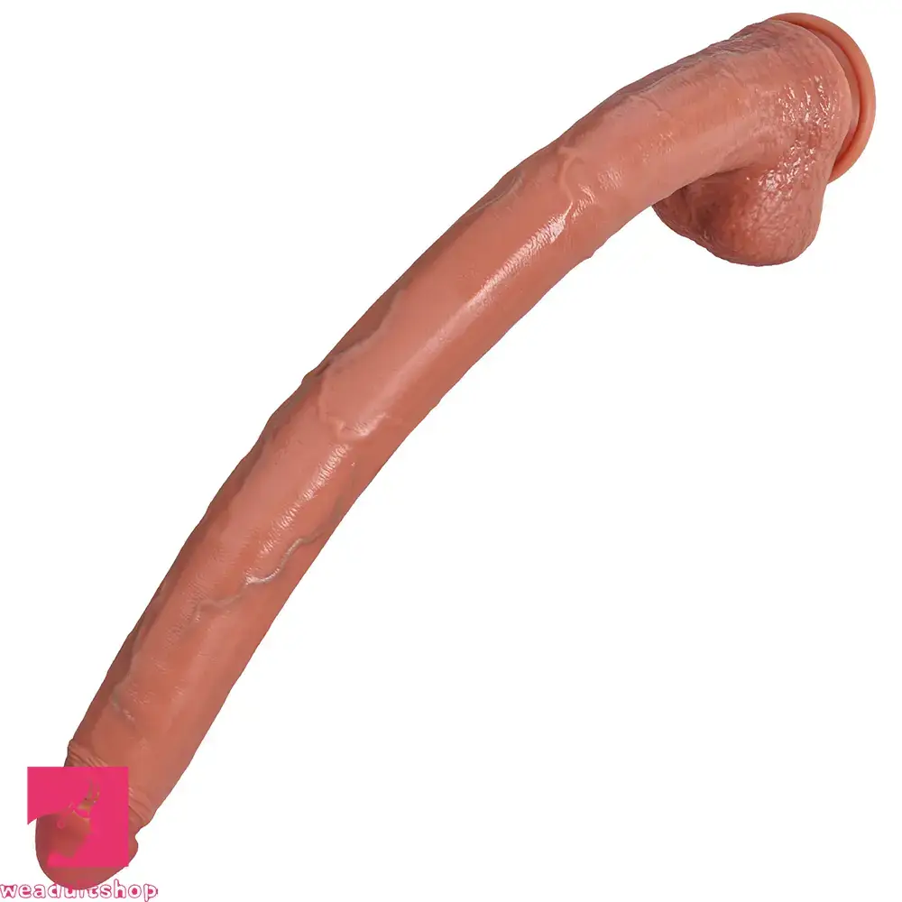 17.7in 22.6in Super Long Huge Dildo Long Soft Penis Adult Couple Love Toy