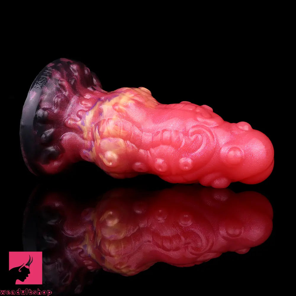 5.91in Fantasy Silicone Soft Monster Cock Dildo With Suction Cup Penis