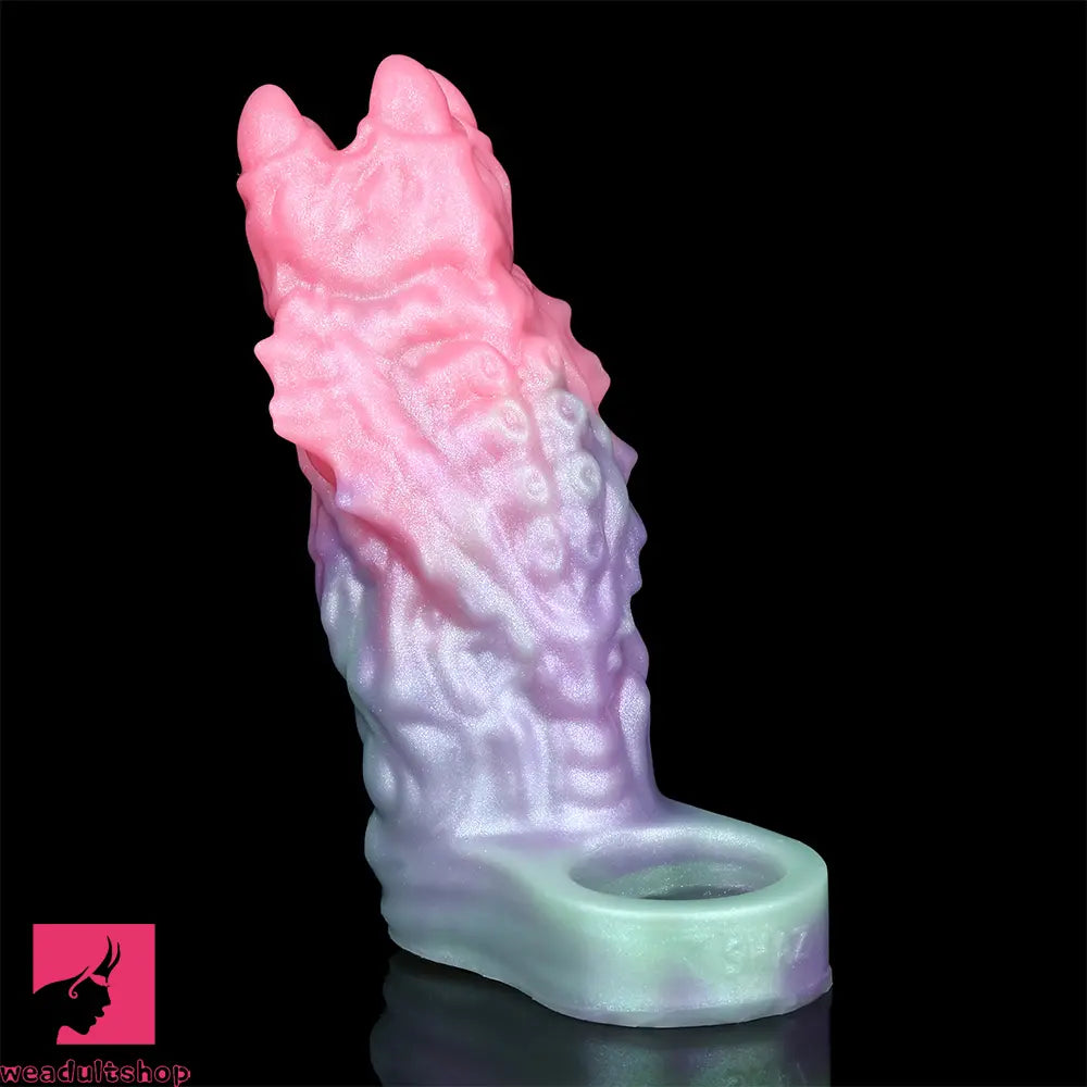 4.8in Illusion Bloom SHAZ-3014 Fantasy Hollow Dildo Sleeve Extension