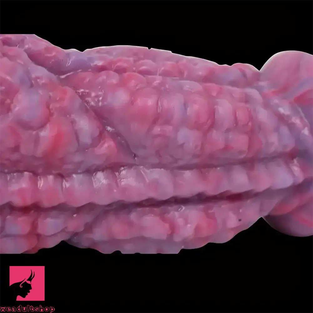 13.78in Big Long Double Sided Silicone Dragon Monster Women Dildo