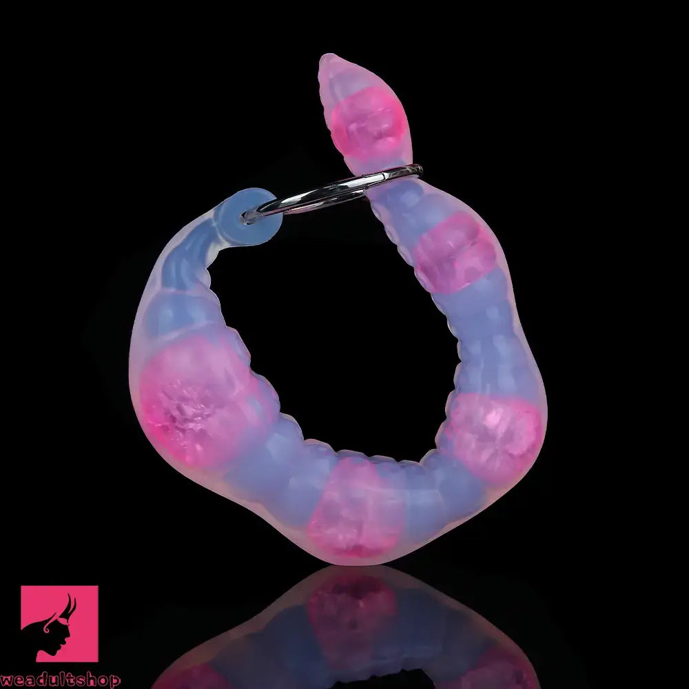 18.9in Silicone Huge Long Anal Beads Dildo Prostate Massage Cock Toy