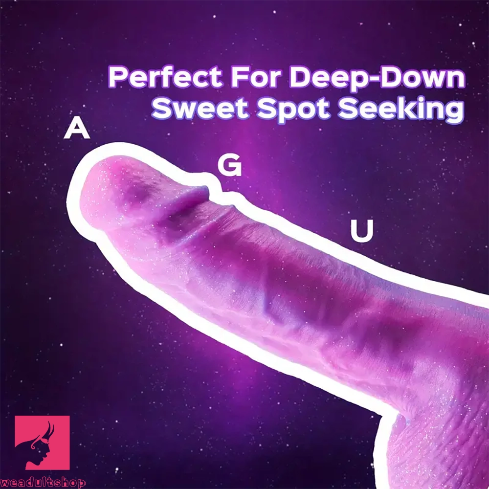 9.25in Lifelike Silicone Dildo Women Flexible Shaft For Comfortable Sex