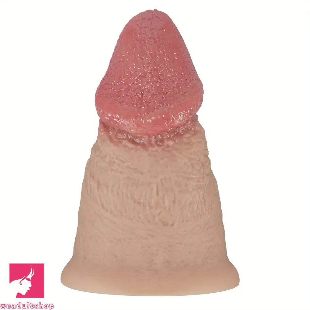 8.9in Real Thick Soft Big Glans Dildo For Women Men Masturbation Sex