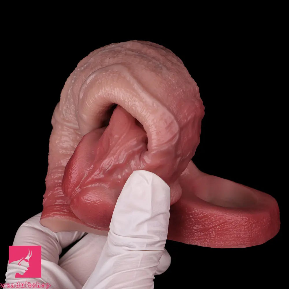 6.93in Soft Lifelike Cock Sleeve Dildo For Couples Gay Sex Using Love