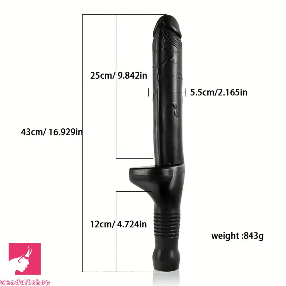 16.93in Long Huge Handle Sword Dildo For Heterosexual G-Spot Comfortable