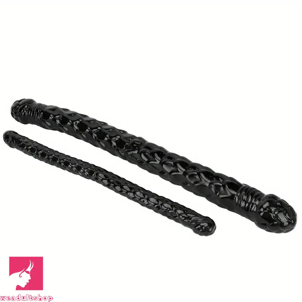 20.47in 27.55in Double-Headed Extra Long Fish Scale Huge Dildo For Sex