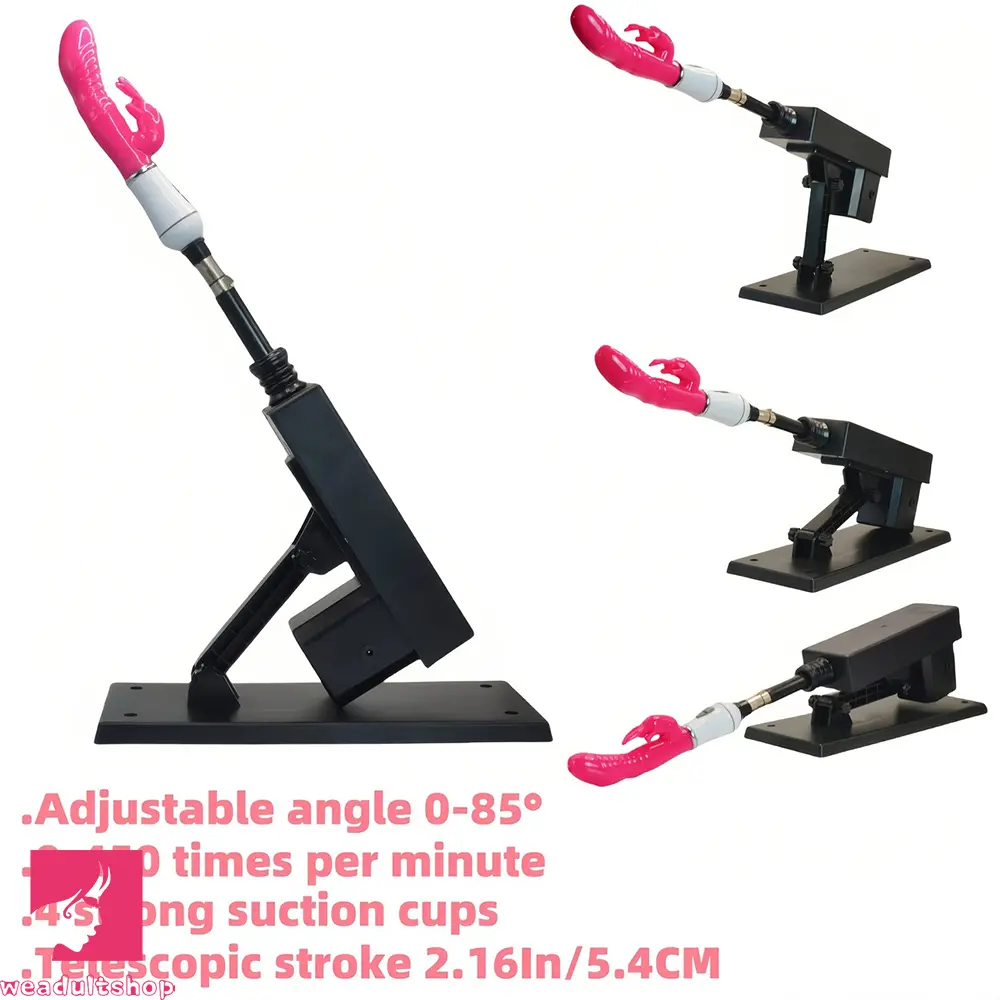 Fucking Stretch Pump Dildo Machine with-7-attachments-for-3-xlr-connector