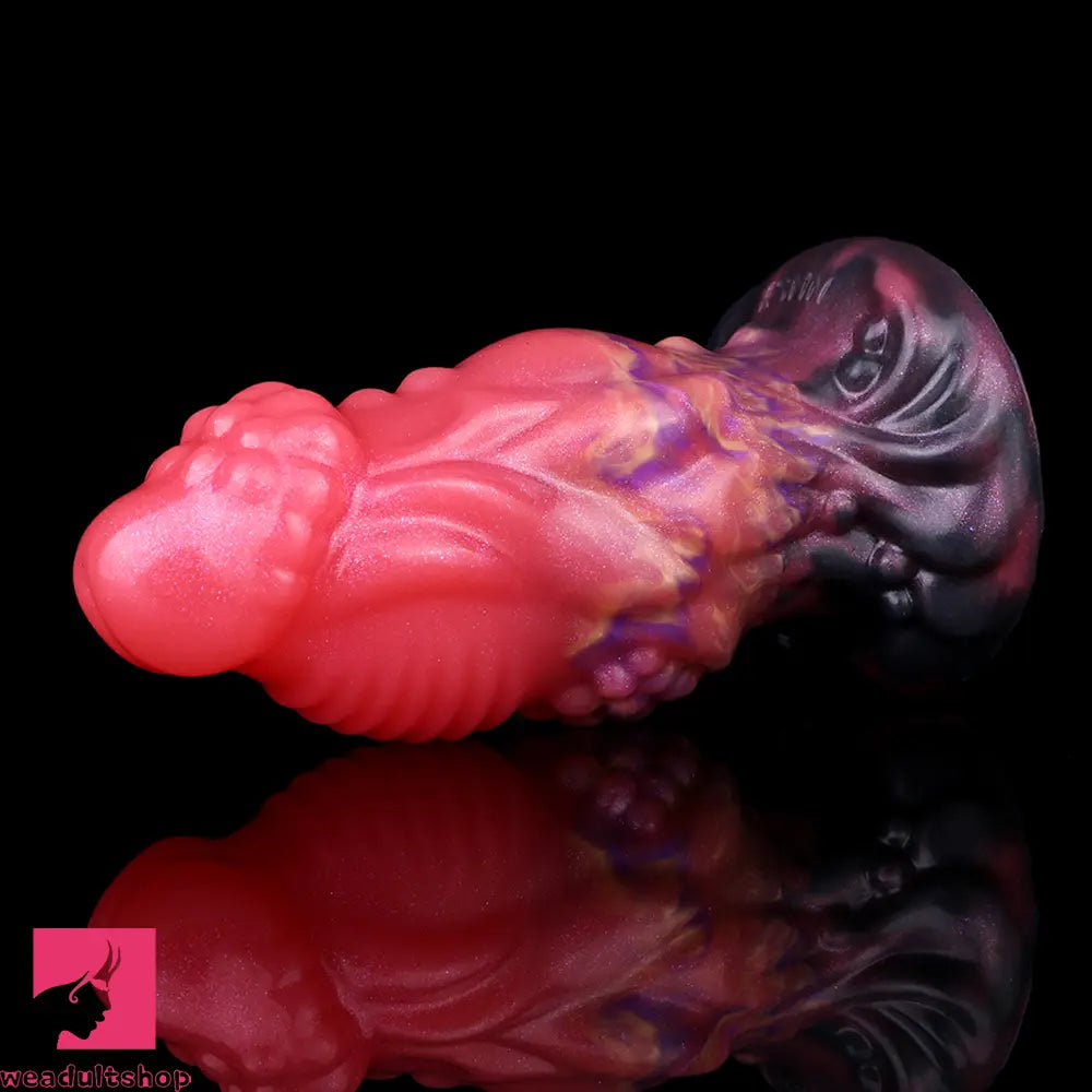 5.51in Fantasy Monster Thick Odd Dildo Silicone Soft Sex Toy For Clit