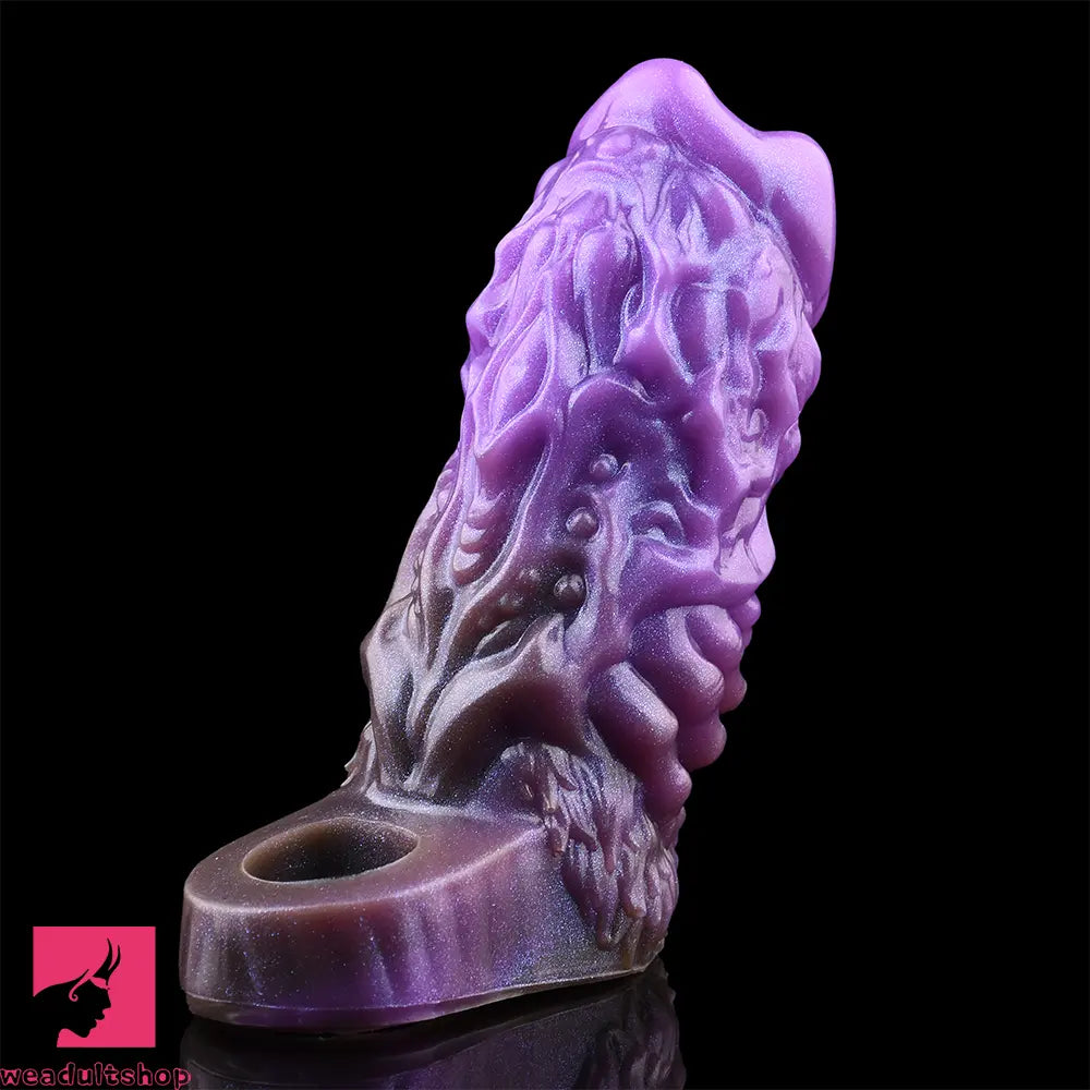 5.78in Dragon Beast Creature Fantasy Hollow Silicone Soft Dildo Sleeve
