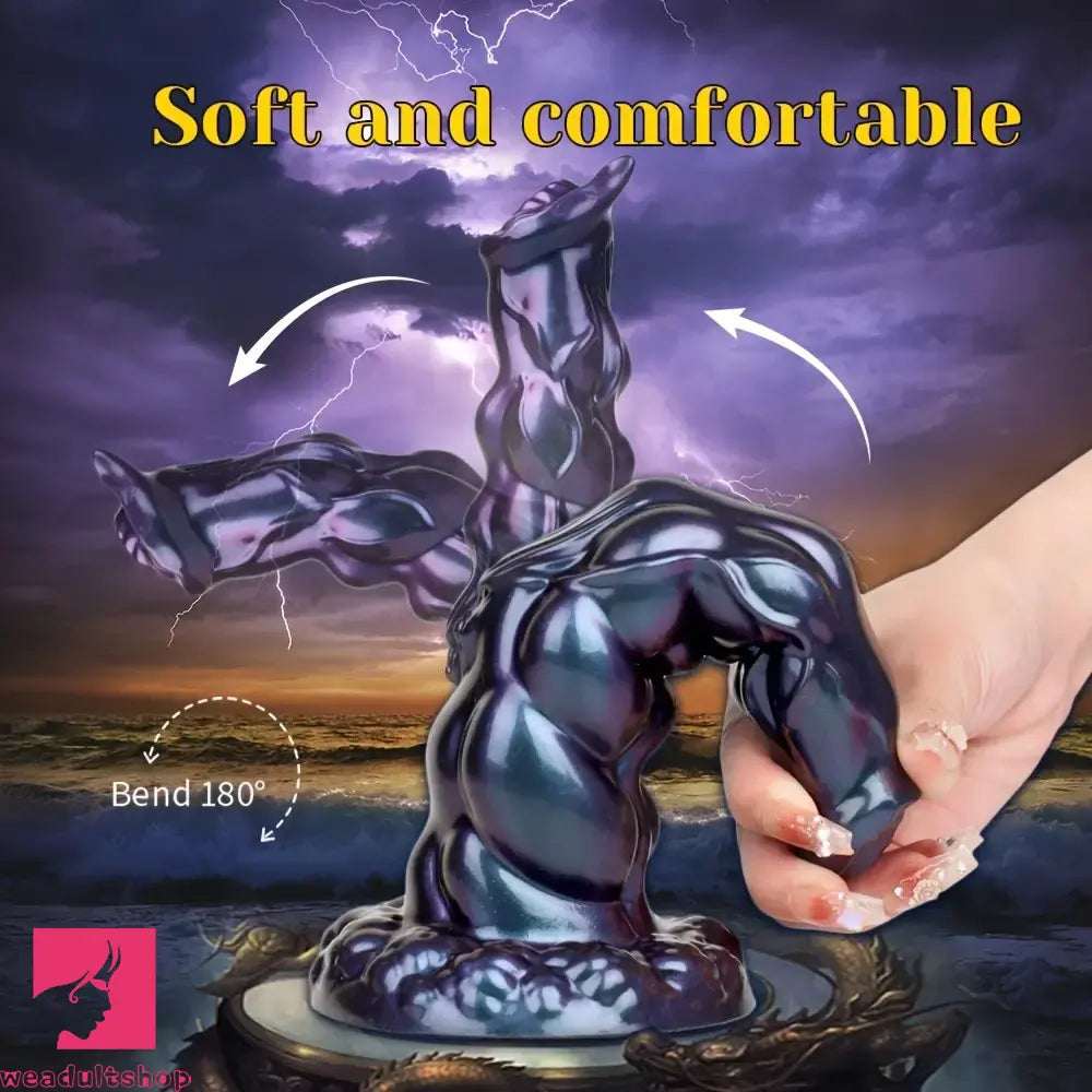 7.95in 9.17in 10.62in 12.75in 14.79in Monster Huge Silicone Stuffed Dildo