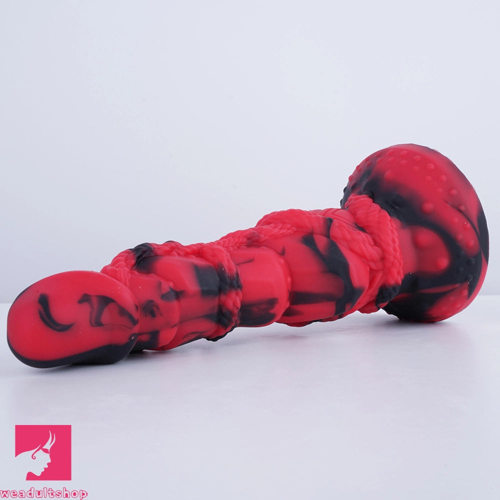 8.46in Big Fantasy Silicone Soft Dildo Sex Toy For Women Vaginal Massager