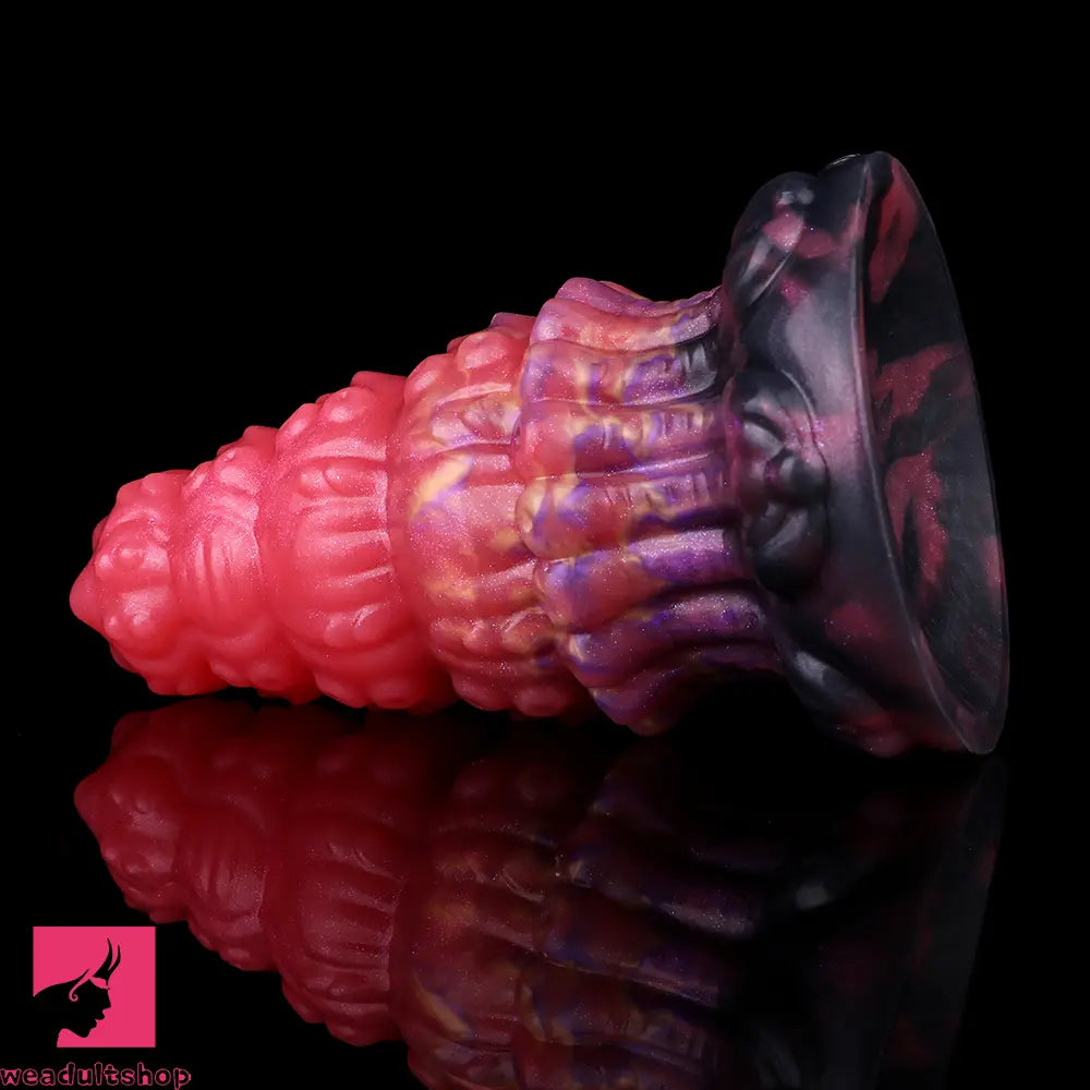 5.83in Fantasy Odd Silicone Soft Cock Dildo Hands-Free Clit Stimulator