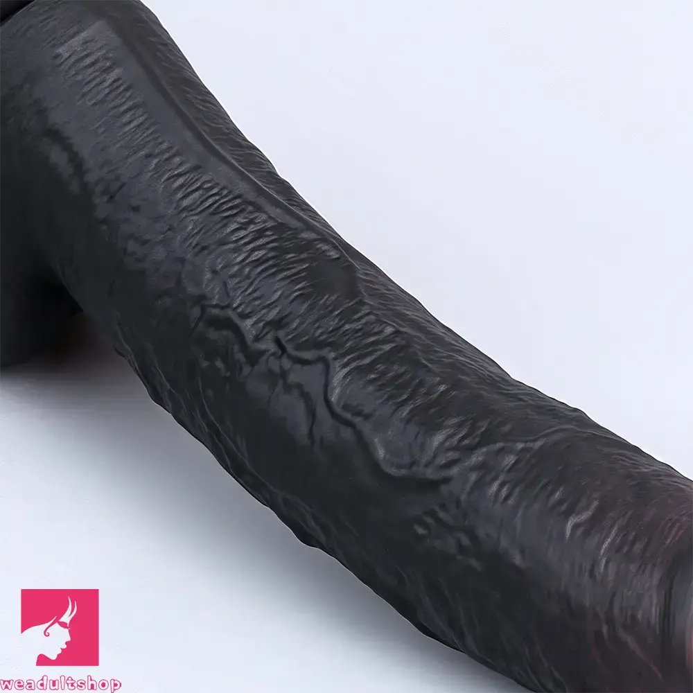 8.35in 10.43in 12.2in Uncut Large Silicone Realistic Skin Dildo Real Orgasm