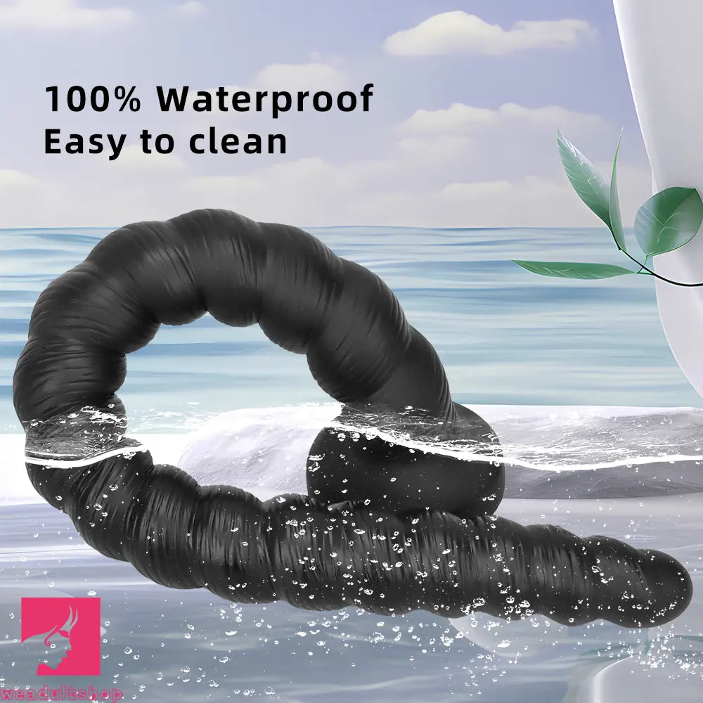 20.47in 26.37in Liquid Silicone Super Long Large Butt Plug Dildo For Sex