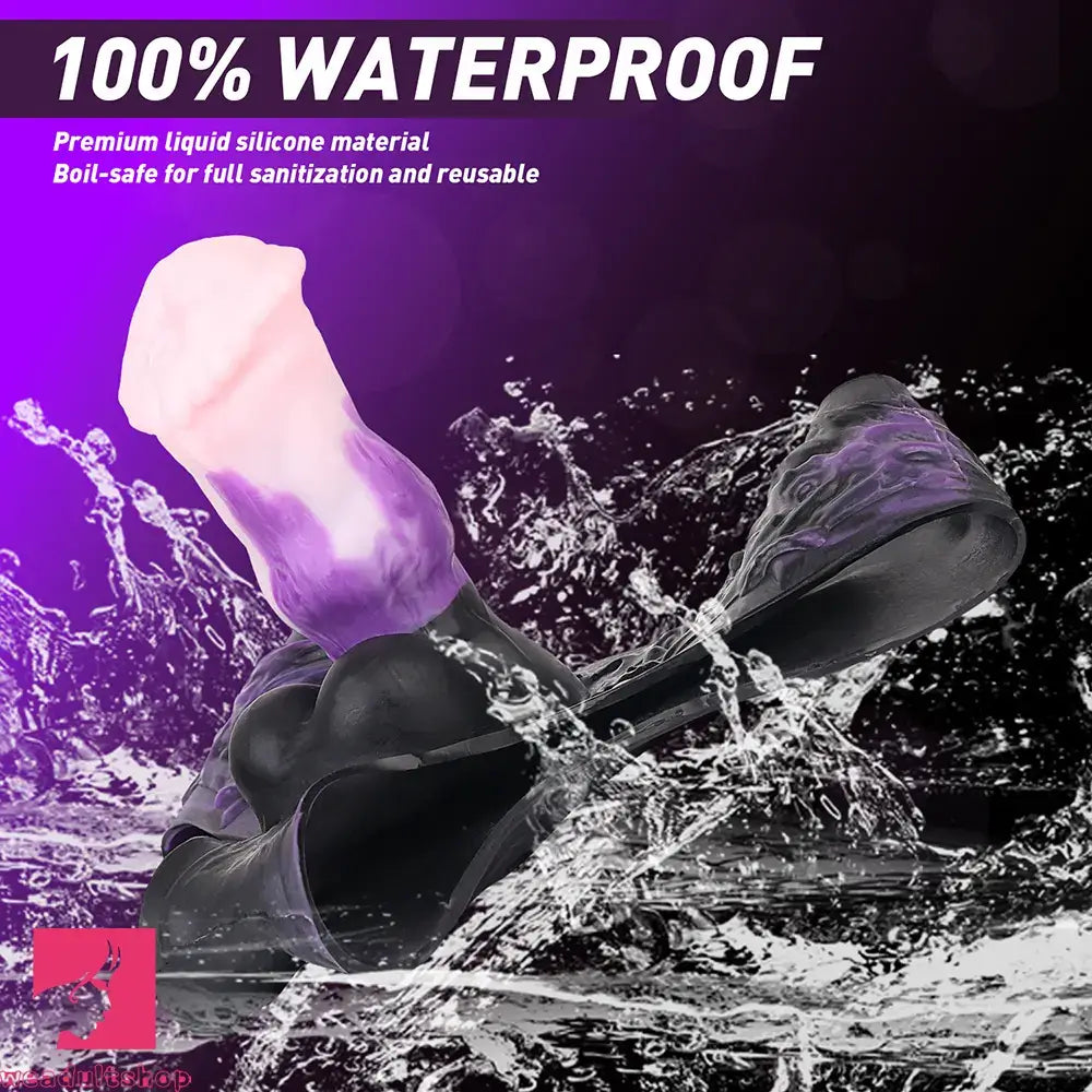 7.99in Silicone Strap on Wearable Hollow Dildo Panty Fantasy Soft Love Toy