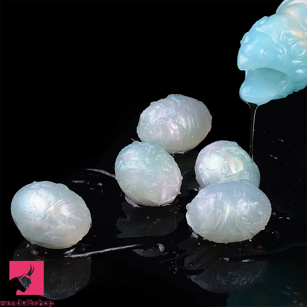 8.42in Adult Masturbation Cock Odd Ovipositor Egg Laying Inflatable Dildo