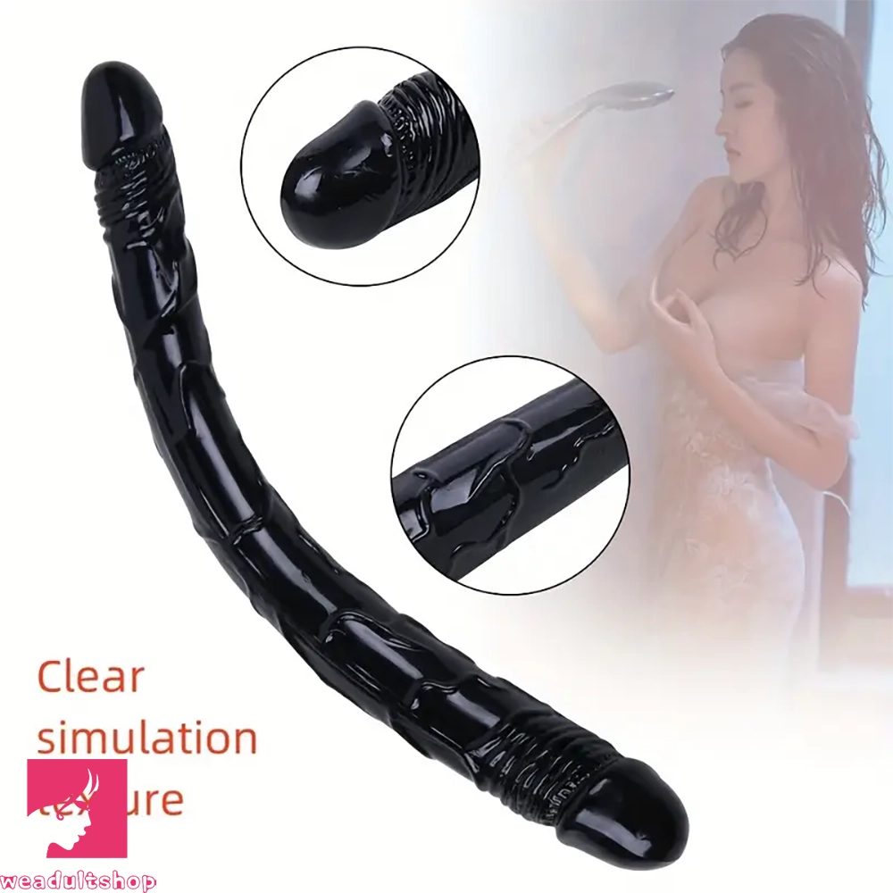 12.6in Double-headed Simulation Penis Dildo For Women G Spot Sex Toy