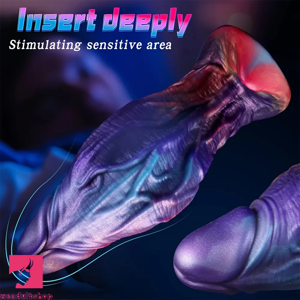 4.76in 5.92in 7.87in Wearing Anal Plug Mixed Color Dildo For Go Out Game