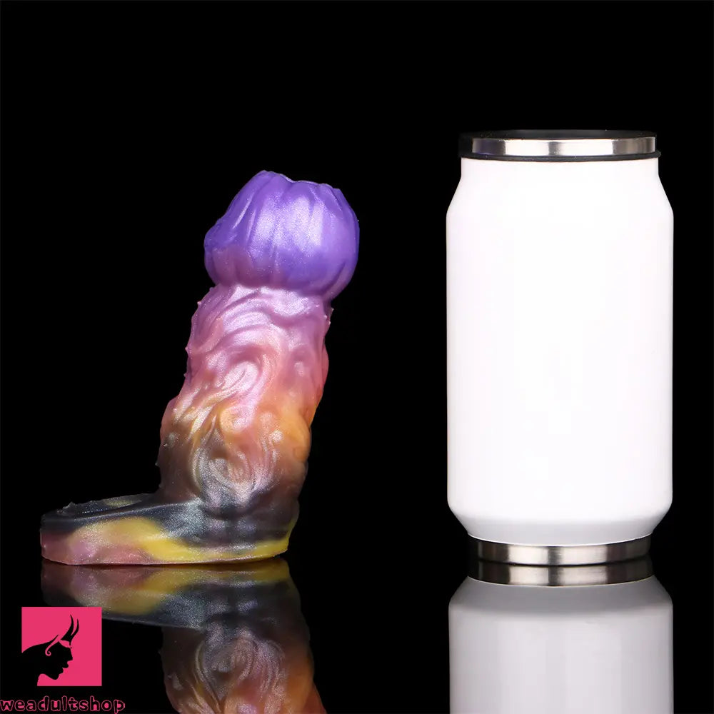4.72in Ogma Fantasy Odd Silicone Soft Dildo Sleeve Cock Extender Toy