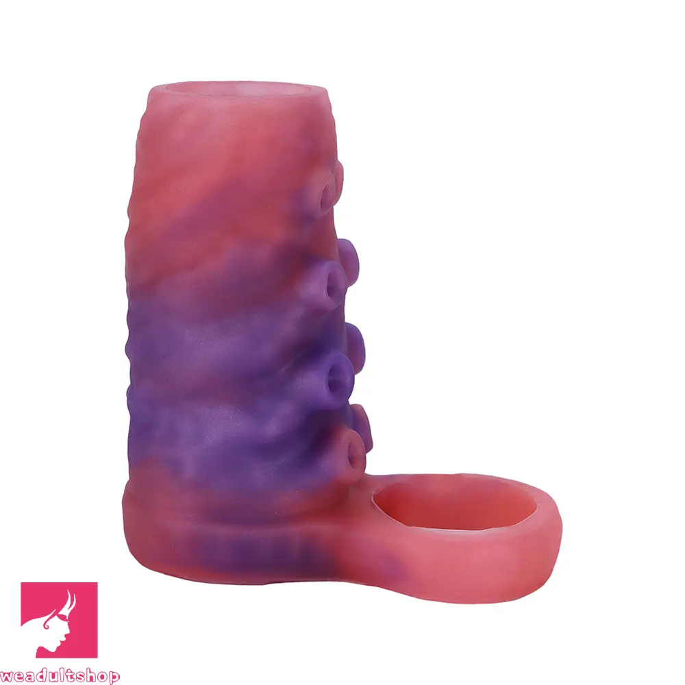 3.14in 4.13in 5.11in Tentacle Small Dildo Sleeve Adult Male Pornographic Tool