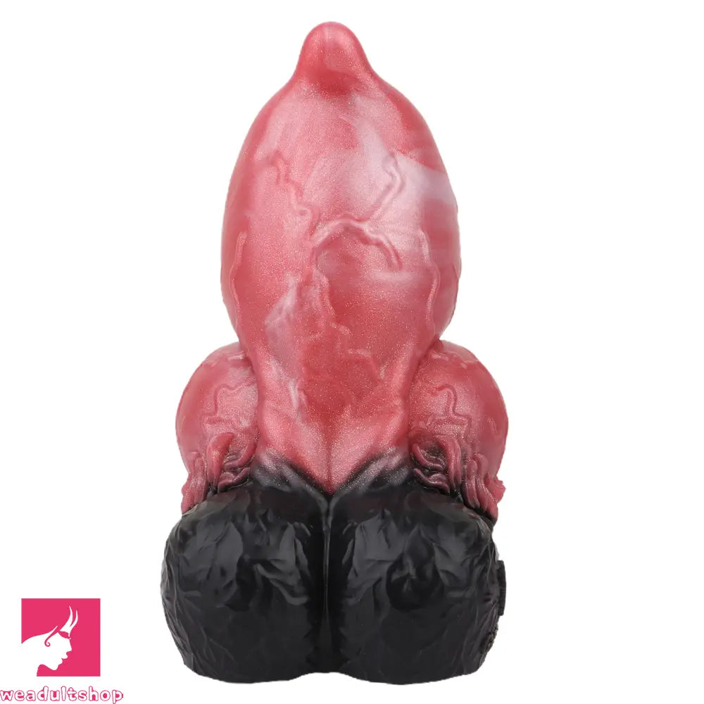 6.88in Dog Knot Dildo Male Masturbator Silicone Soft Fantasy Odd Penis