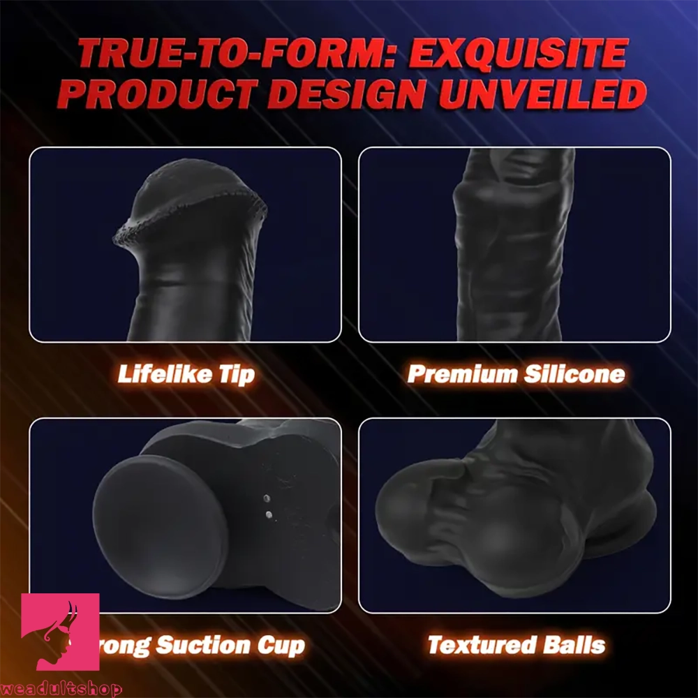 8.8in Vibrating Horse Thrusting Dildo Female Sex Toy For G Spot Clit