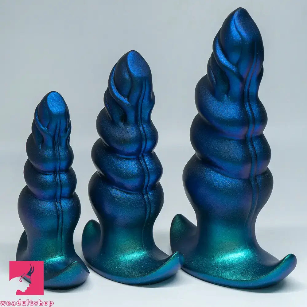 5.31in 6.29in 7.48in Knot Monster Silicone Dildo Anal Plug For Beginner Toy