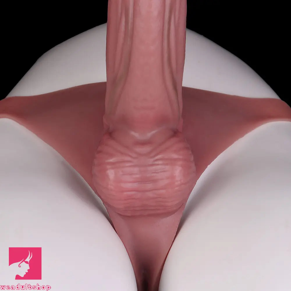 8.46in Silicone Big Strapon Hollow Dildo With Glans Penis Cock Toy