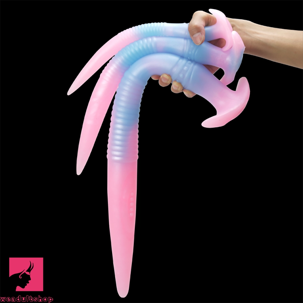 11.02in 15.35in 21.65in Long Huge Prostate Clit Monster Luminous Dildo