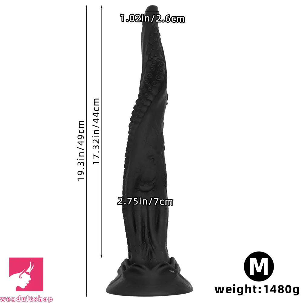 14.17in 19.3in 23.62in Long Huge Cock Octopus Tentacle Silicone Soft Dildo