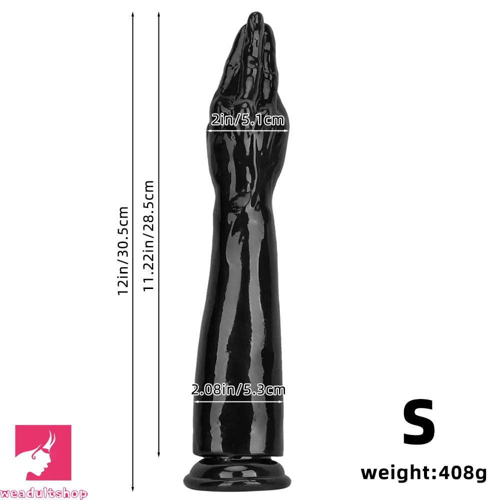 12in 14.17in 16.73in Three Sizes Fisting PVC Butt Plugs Dildo For Anal Clit