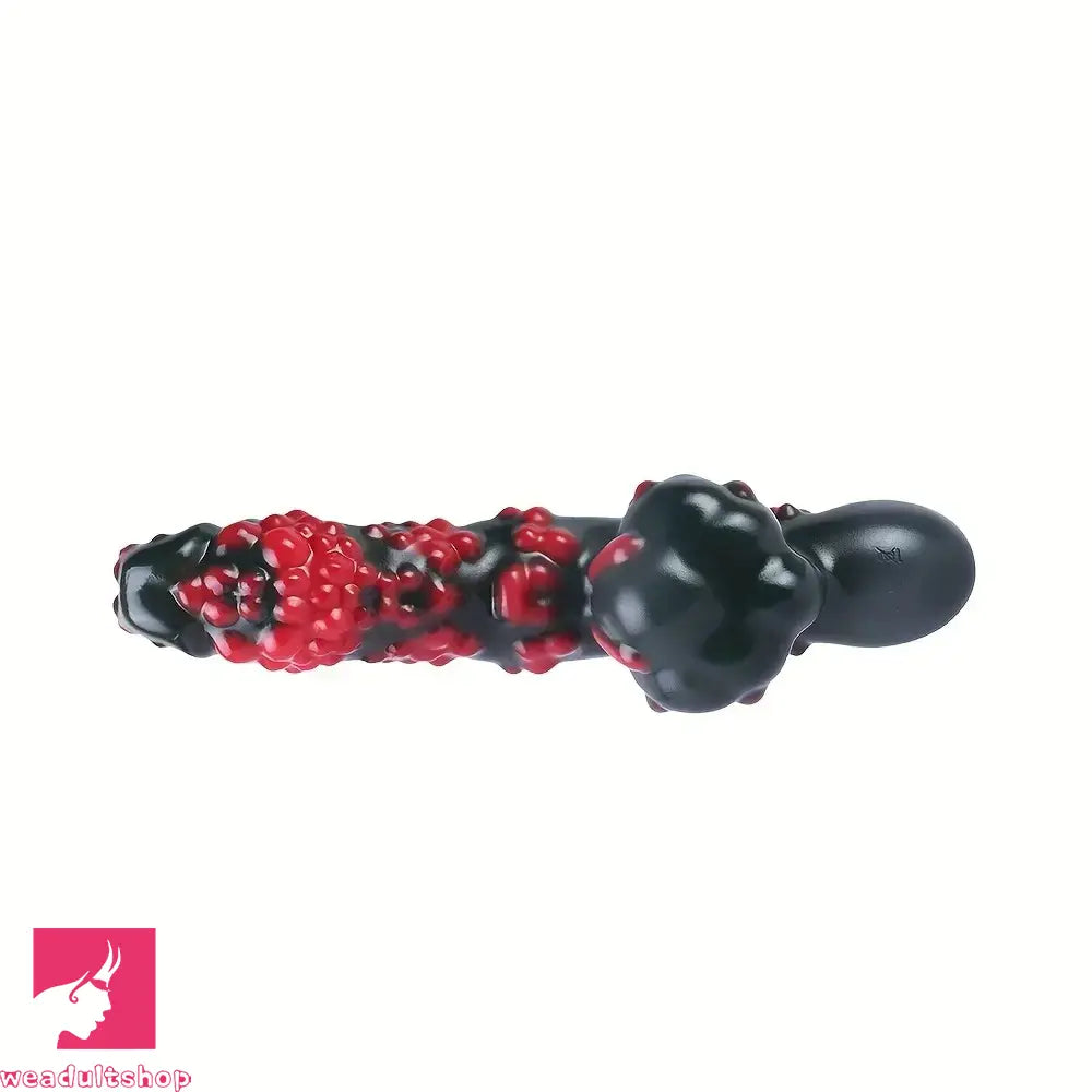 8.54in Fantasy Silicone Soft Handle Dildo Odd Cock Skin-Friendly Dildo
